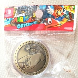 Nintendo super Mario odyssey rare coin